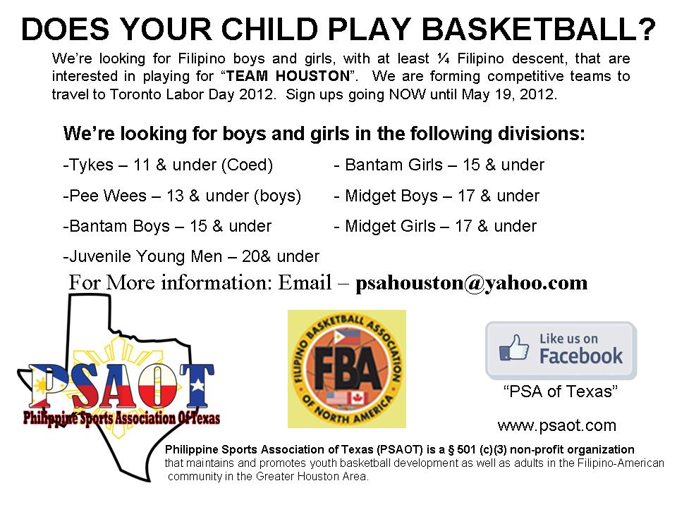 TEAM HOUSTON ad